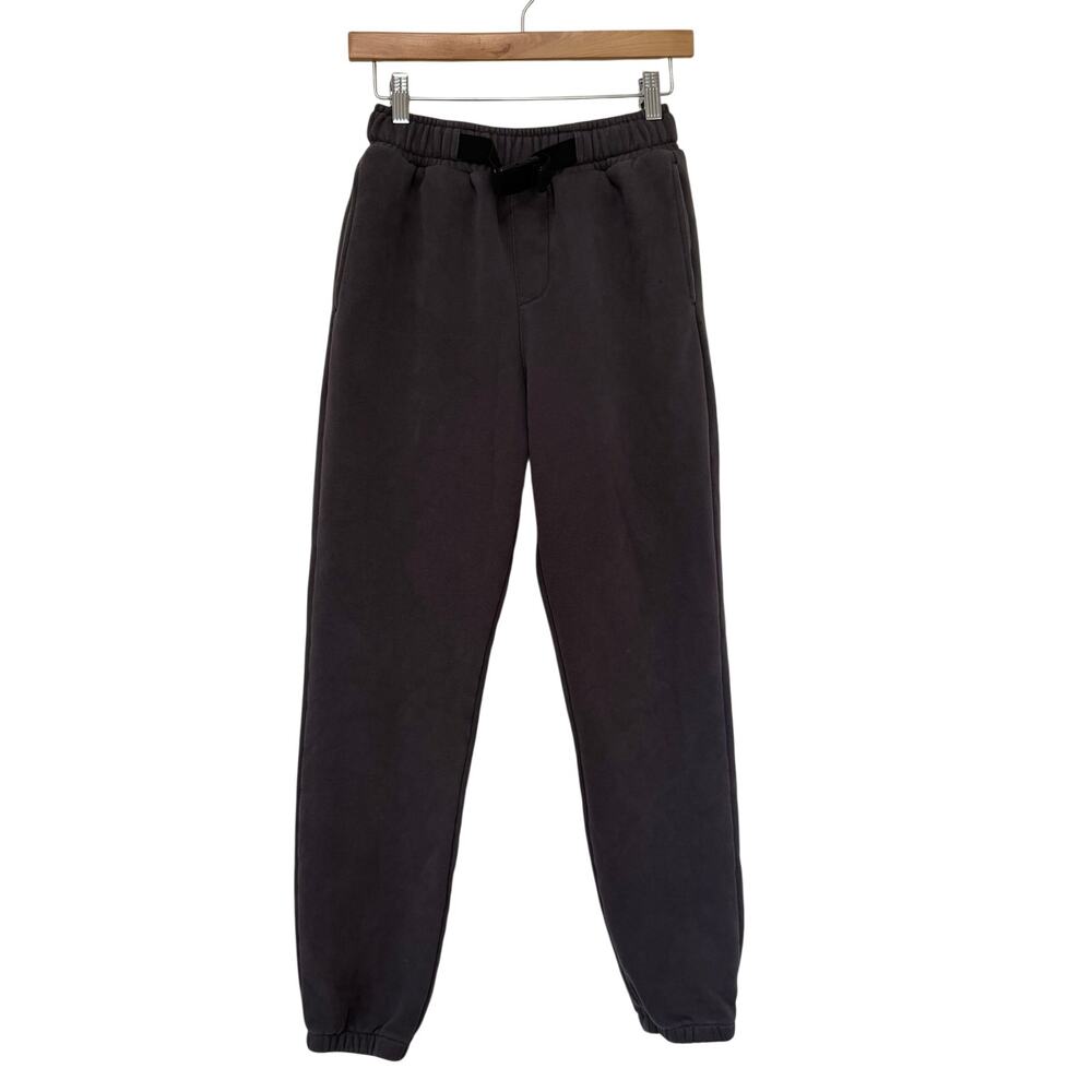 Melrose Place Gray Westgate Buckle Joggers Sz S